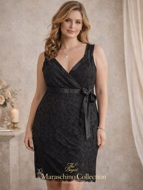 Lane Bryant Black Lace Cocktail Dress | 18/20